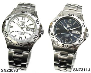  SEIKO�@5�@�X�|�[�c�@10�C�����f�� SNZ309J/SNZ311J 